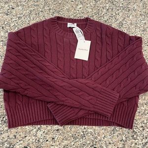 Peggy Cropped Sweater